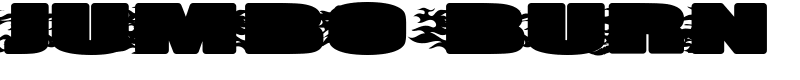 JUMBO BURN Font