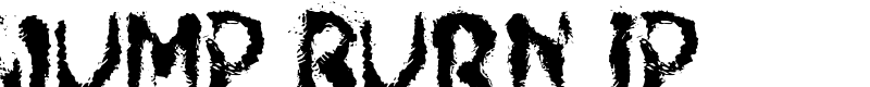 JUMP BURN IP Font