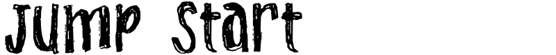 Jump Start Font