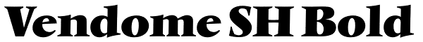 Vendome SH Bold Font