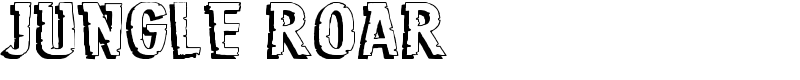 Jungle Roar Font