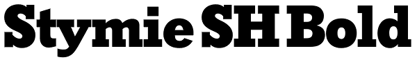 Stymie SH Bold Font