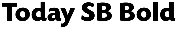 Today SB Bold Font