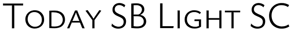 Today SB Light SC Font