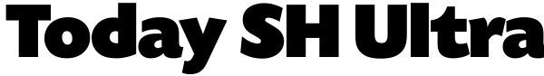 Today SH Ultra Font