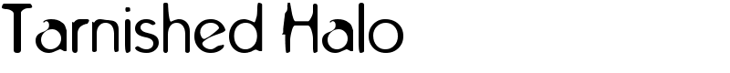 Tarnished Halo Font