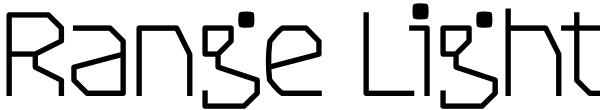 Range Light Font