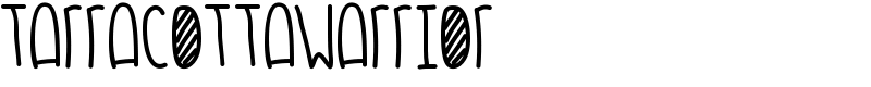 TarracottaWarrior Font