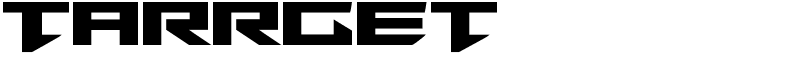 Tarrget Font