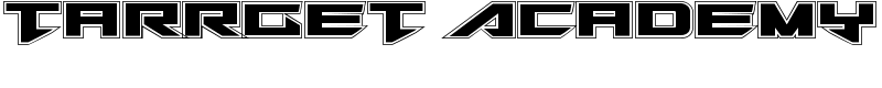Tarrget Academy Font