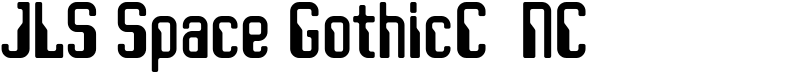 JLS Space GothicC NC Font