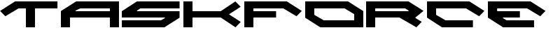Taskforce Font