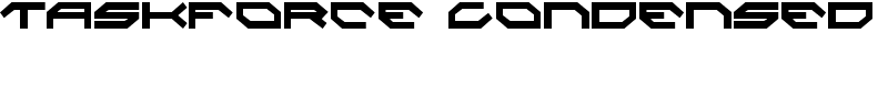 Taskforce Condensed Font