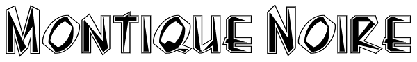 Montique Noire Font