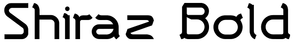 Shiraz Bold Font