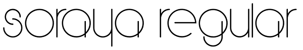 Soraya Regular Font