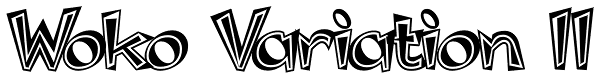 Woko Variation II Font