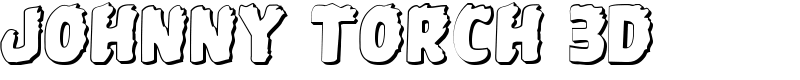 Johnny Torch 3D Font