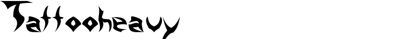 Tattooheavy Font
