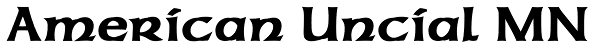 American Uncial MN Font