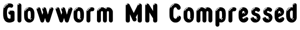 Glowworm MN Compressed Font