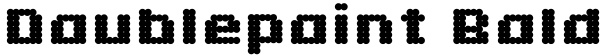 Doublepoint Bold Font