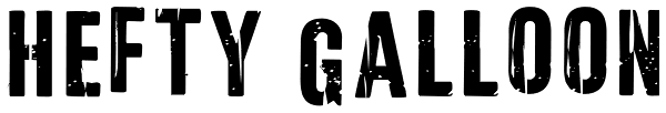 Hefty Galloon Font