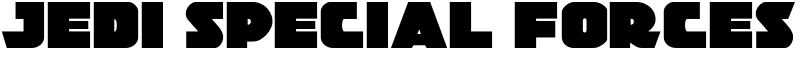 Jedi Special Forces Font
