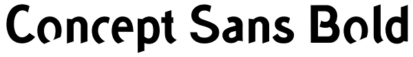 Concept Sans Bold Font