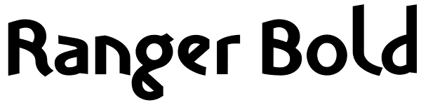 Ranger Bold Font