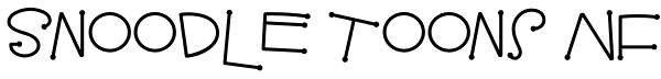 Snoodle Toons NF Font