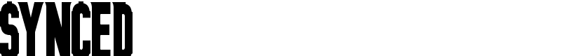 SYNCED Font