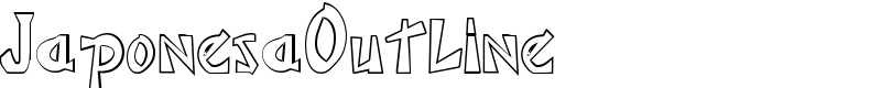 JaponesaOutline Font
