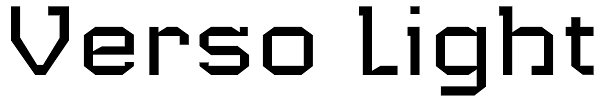 Verso Light Font