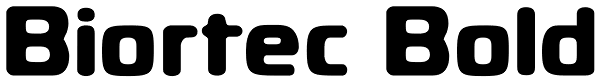 Biortec Bold Font