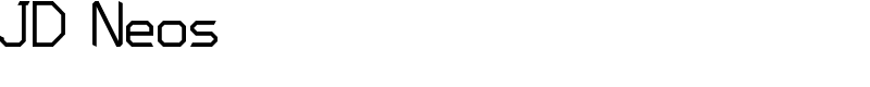 JD Neos Font