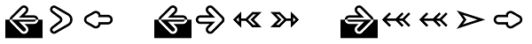 Bix Bats Arrow Font
