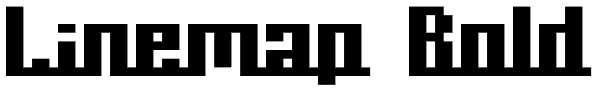 Linemap Bold Font