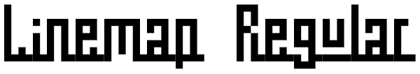 Linemap Regular Font