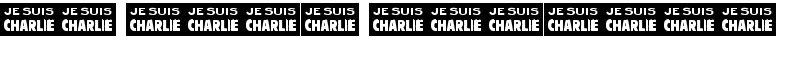 JE SUIS CHARLIE Font