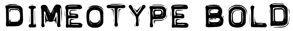 DimeOtype Bold Font