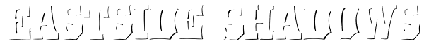 Eastside Shadows Font