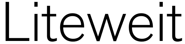 Liteweit Font