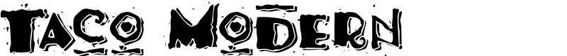 Taco Modern Font