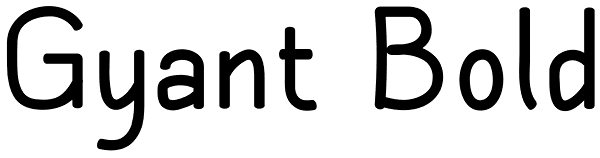 Gyant Bold Font