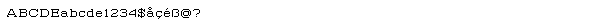 MiniTime Extended Font