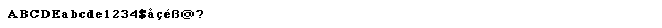 MiniTime Bold Font