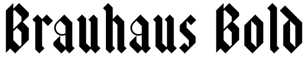 Brauhaus Bold Font