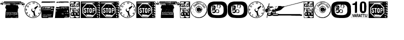 Tajunnan tuolla puolen Font