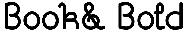 Book& Bold Font